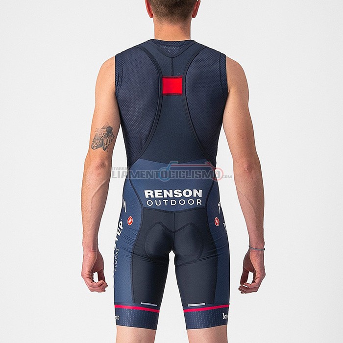 Abbigliamento Ciclismo Deceuninck Quick Step Manica Corta 2022 Blu Bianco Rosso